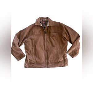 Flight Outfitters Bush Pilot Rugged Weather-Resistant  Zip Bomber Jacket XL